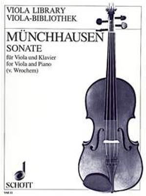 August Baron von Muenchhausen: Sonata C Major op. 10: Viola mit Begleitung