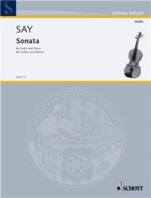 Fazil Say: Sonate op. 7: Violine mit Begleitung