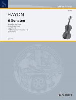 Franz Joseph Haydn: 6 Sonatas Hob.VI: 1-6 Heft 1: Streicher Duett