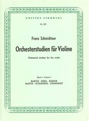 Orchesterstudien für Violine