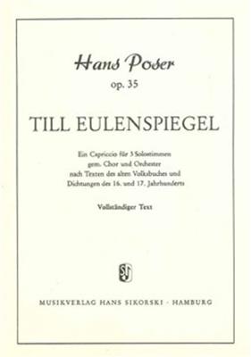 Hans Poser: Till Eulenspiegel: (Arr. Wilhelm Brückner-Rüggeberg): Gemischter Chor mit Ensemble