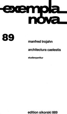 Manfred Trojahn: Architectura caelestis: Frauenchor mit Ensemble