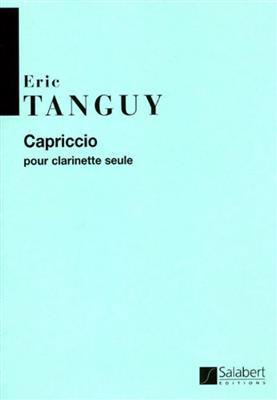 Eric Tanguy: Capriccio: Klarinette Solo