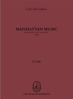 Carlo Boccadoro: Manhattan Music: Klarinette mit Begleitung
