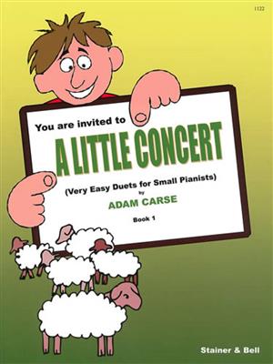 Adam Carse: A Little Concert. Book 1: Klavier vierhändig