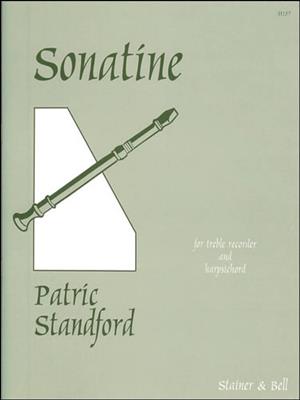 Sonatine For Treble Recorder With Harpsichord: Altblockflöte mit Begleitung