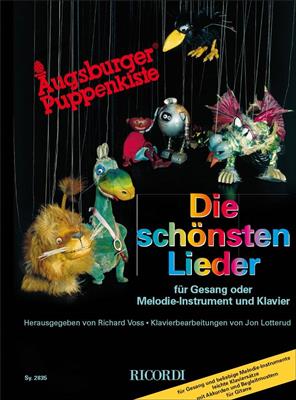 Richard Voss: Augsburger Puppenkiste - die schönsten Lieder: Gesang mit Klavier