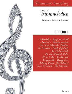 Diamanten-Sammlung - Filmmelodien: Klavier, Gesang, Gitarre (Songbooks)
