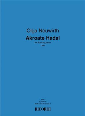 Olga Neuwirth: Akroate Hadal: Streichquartett