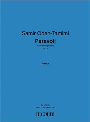 Samir Odeh-Tamimi: Paravolí: Streichquartett