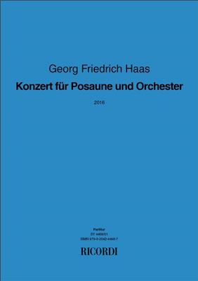 Haas: Konzert für Posaune und Orchester: Orchester mit Solo