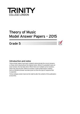 Theory Model Answer Papers - Grade 5