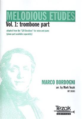 Melodious Etudes : Vol. 1: trombone part