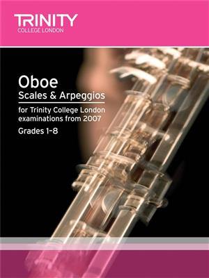 Oboe Scales and Arpeggios. Grades 1-8