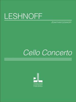 Jonathan Leshnoff: Cello Concerto: Cello mit Begleitung