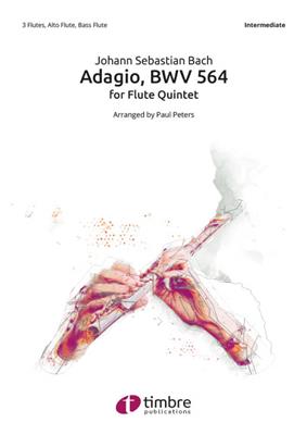 Johann Sebastian Bach: Adagio, BWV 564: (Arr. Paul Peters): Flöte Ensemble
