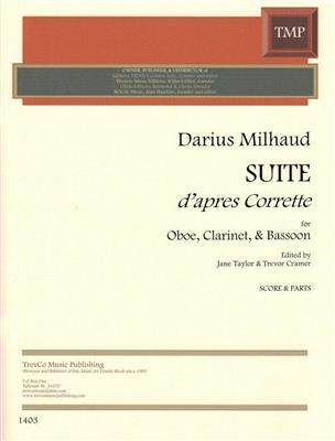 Darius Milhaud: Suite d'Apres Corrette Op. 161: Holzbläserensemble