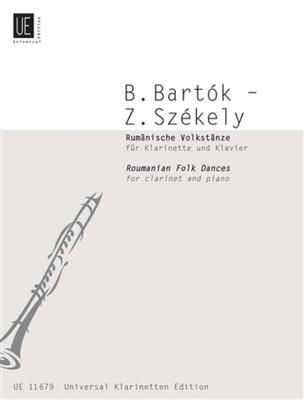 Béla Bartók: Roumanian Folk Dances: (Arr. Zoltán Székely): Klarinette mit Begleitung