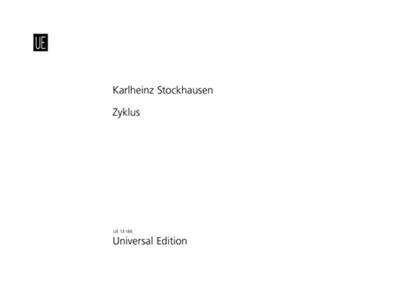 K. Stockhausen: Nr. 9 Zyklus: Orchester