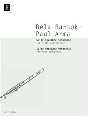 Béla Bartók: Suite Paysanne Hongroise: (Arr. Paul Arma): Flöte mit Begleitung