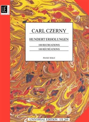 Carl Czerny: 100 Erholungen: Klavier Solo
