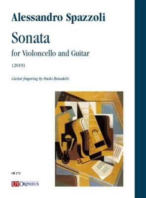 Alessandro Spazzoli: Sonata per Violoncello e Chitarra (2019): Cello mit Begleitung