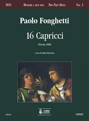 16 Capricci: (Arr. Andrea Bornstein): Gesang Duett