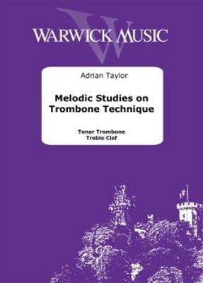 Melodic Studies on Trombone Technique Treble Clef