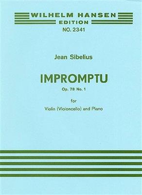 Jean Sibelius: Impromptu Op.78 No.1: Klaviertrio