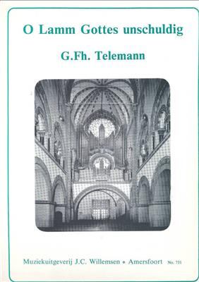 Georg Philipp Telemann: O Lamm Gottes Unschuldig: Orgel