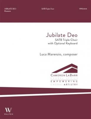 Luca Marenzio: Jubilate Deo: Gemischter Chor mit Begleitung