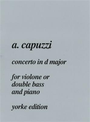 Antonio Capuzzi: Concerto in D Major: Kontrabass mit Begleitung
