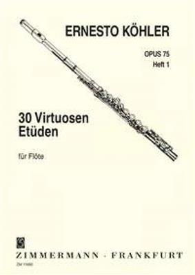30 Virtuoso Studies Op.75 For Flute - Book 1