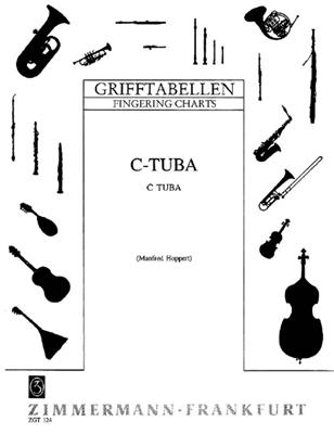 Grifftabelle für Tuba in C: (Arr. Manfred Hoppert): Tuba Solo