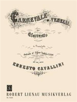 Ernesto Cavallini: Carnival Of Venice E Flat Clarinet: Klarinette mit Begleitung