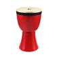 6' Red Pre-Tuned African Djembe