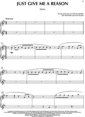 Chart Hits for Easy Duet: Klavier vierhändig