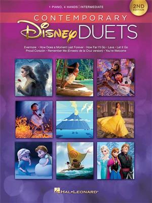 Contemporary Disney Duets - 2nd Edition: Klavier vierhändig