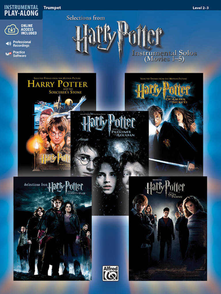 Harry Potter Instrumental Solos Movies 1-5: Trompete Solo