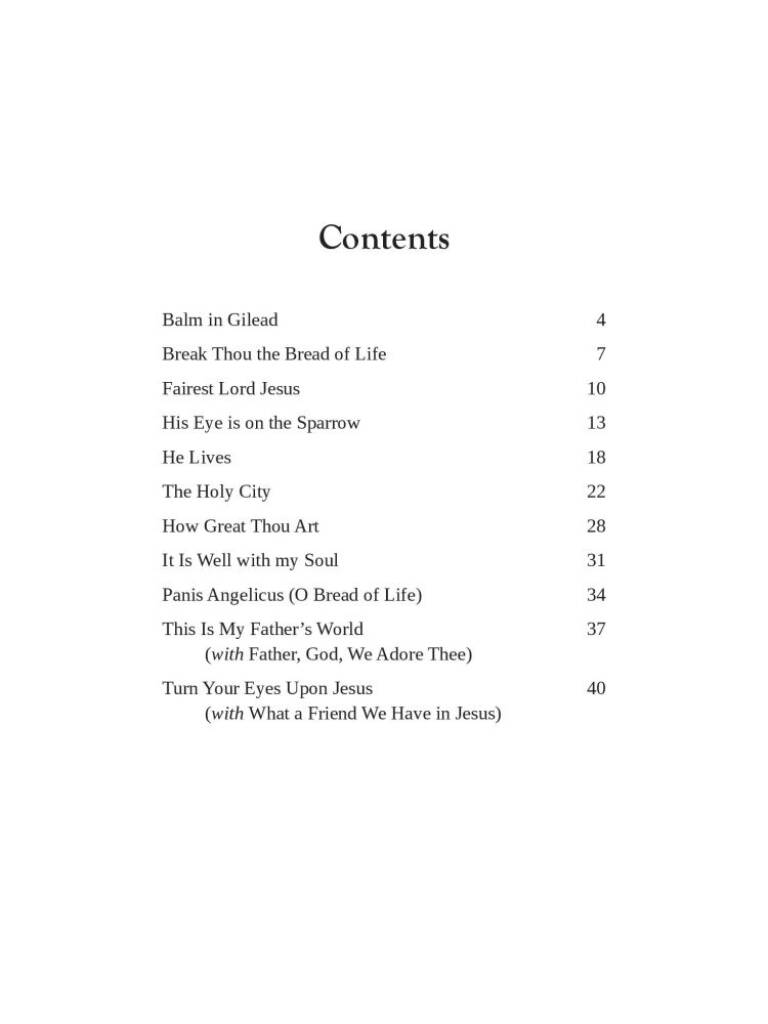 The Flute in Worship, Volume 1: Hymns of Praise: (Arr. Mary Jean Simpson): Flöte mit Begleitung