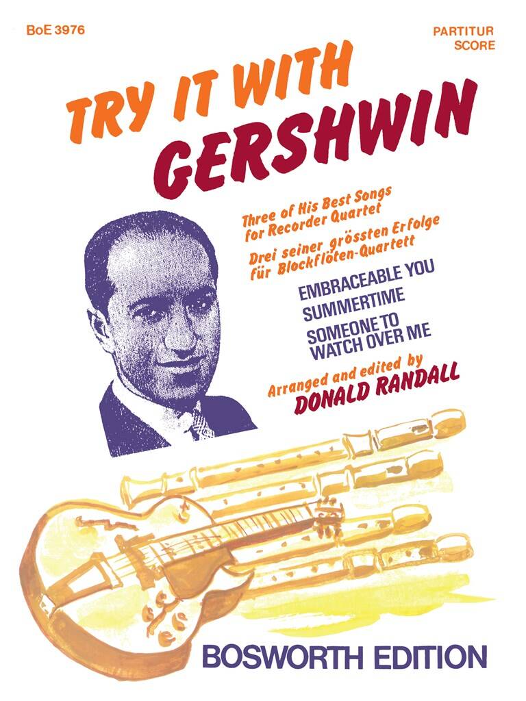 Donald Randall: Try It With Gershwin (Recorder Ensemble): Bläserensemble