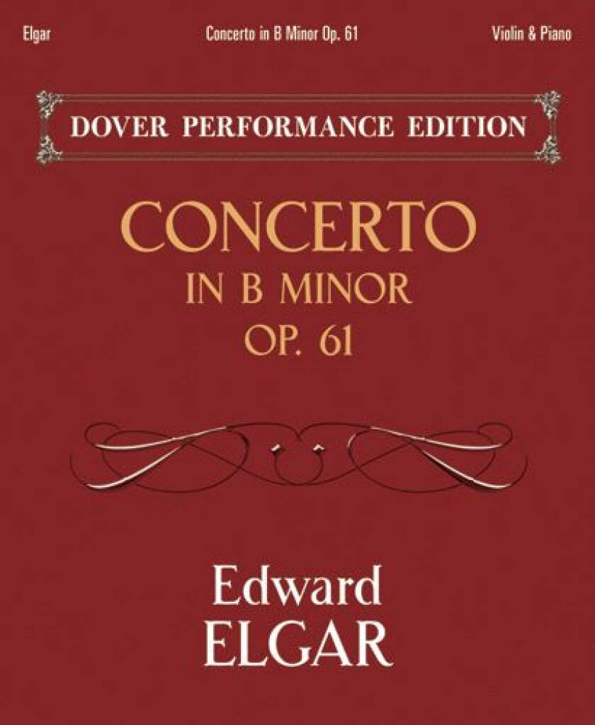 Edward Elgar: Concerto In B Minor Op. 61: Violine mit Begleitung