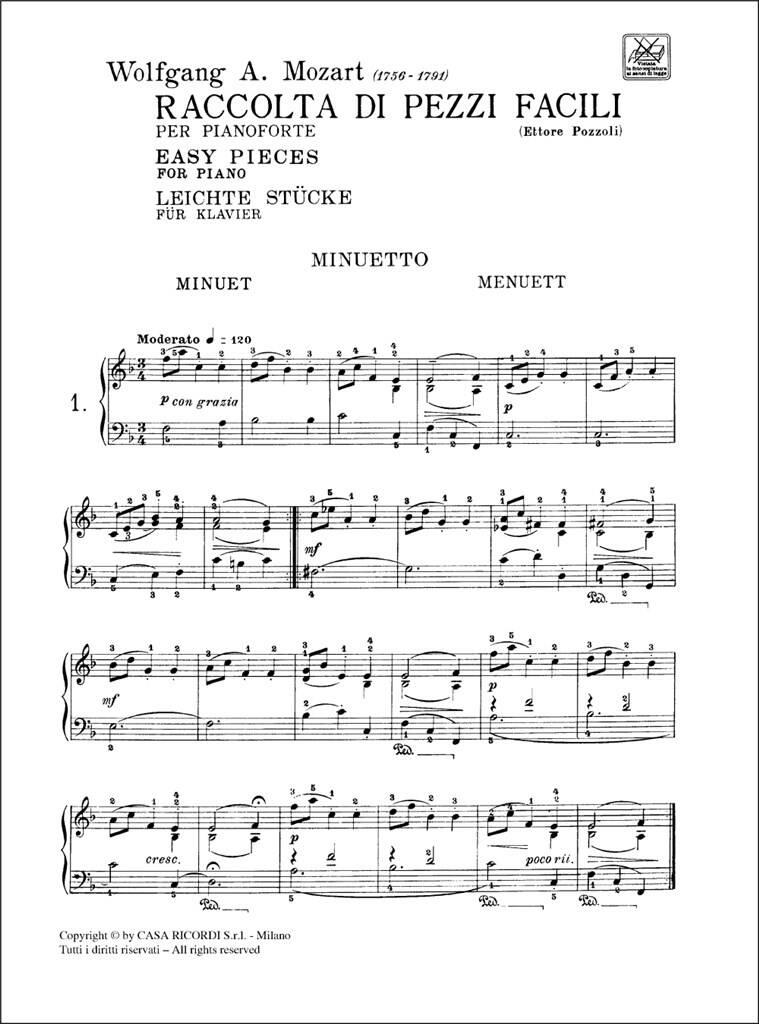 Wolfgang Amadeus Mozart: Il Mio Primo Mozart - Fascicolo I: Klavier Solo