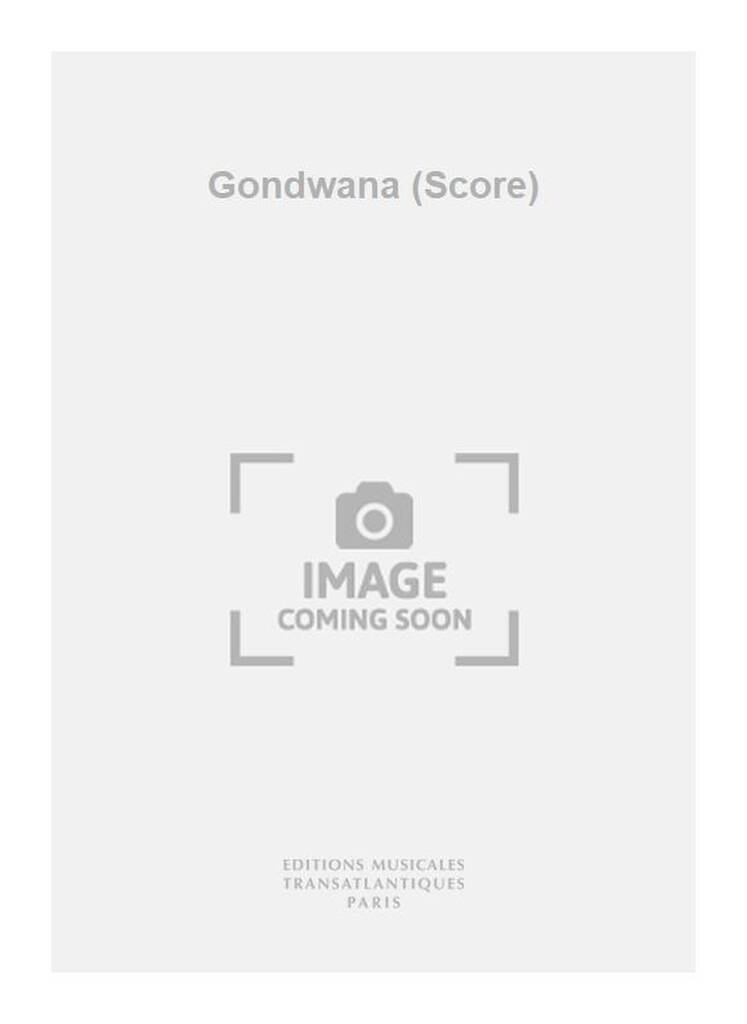 Tristan Murail: Gondwana (Score): Orchester