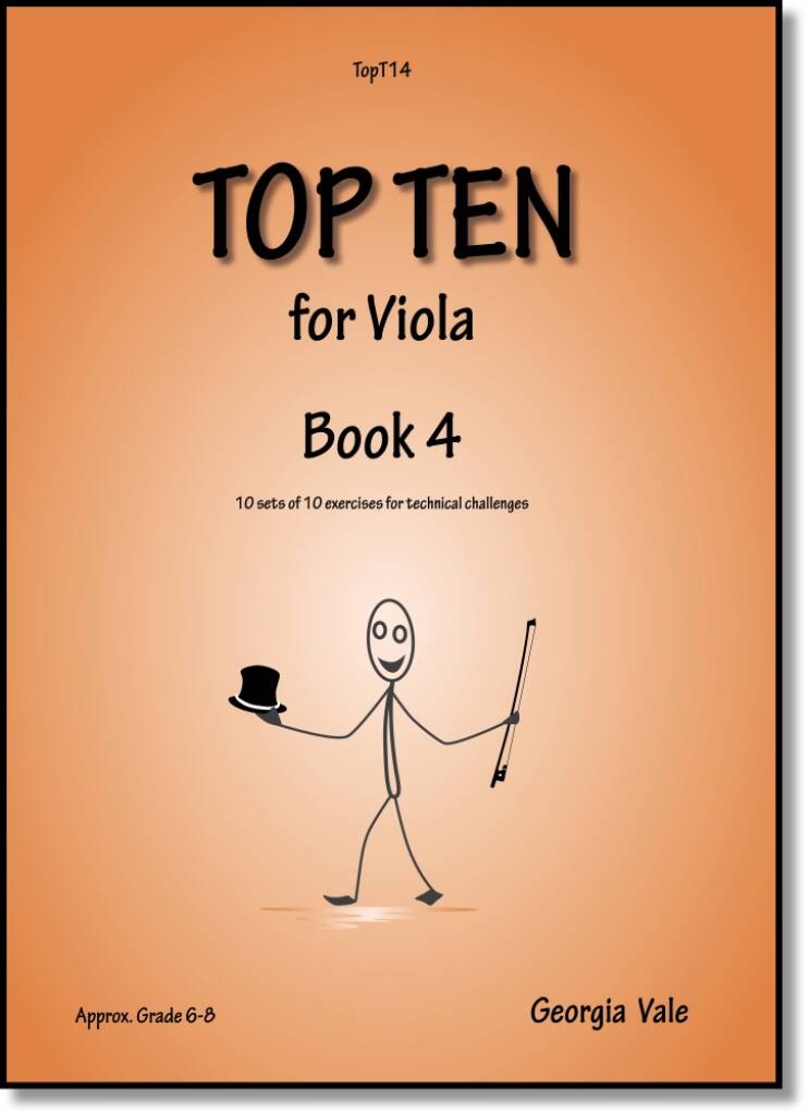 Georgia Vale: Top Ten for Viola Book 4: Viola Solo