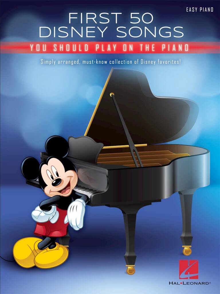 First 50 Disney Songs: Easy Piano