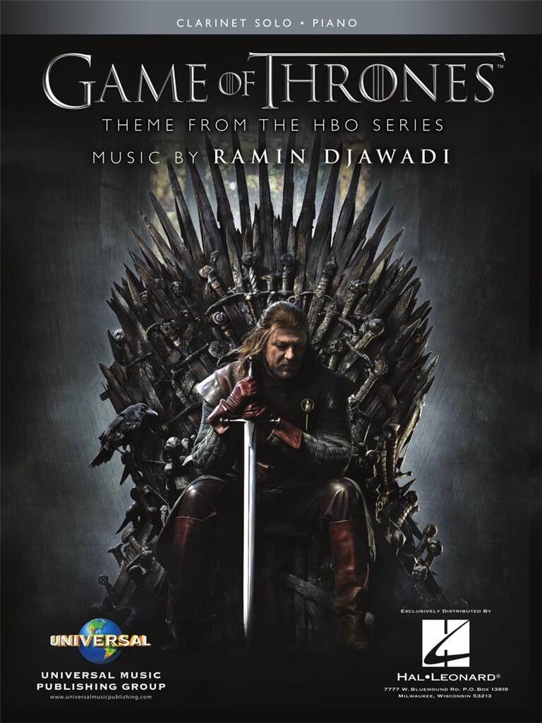 Ramin Djawadi: Game of Thrones for Clarinet & Piano: Klarinette mit Begleitung