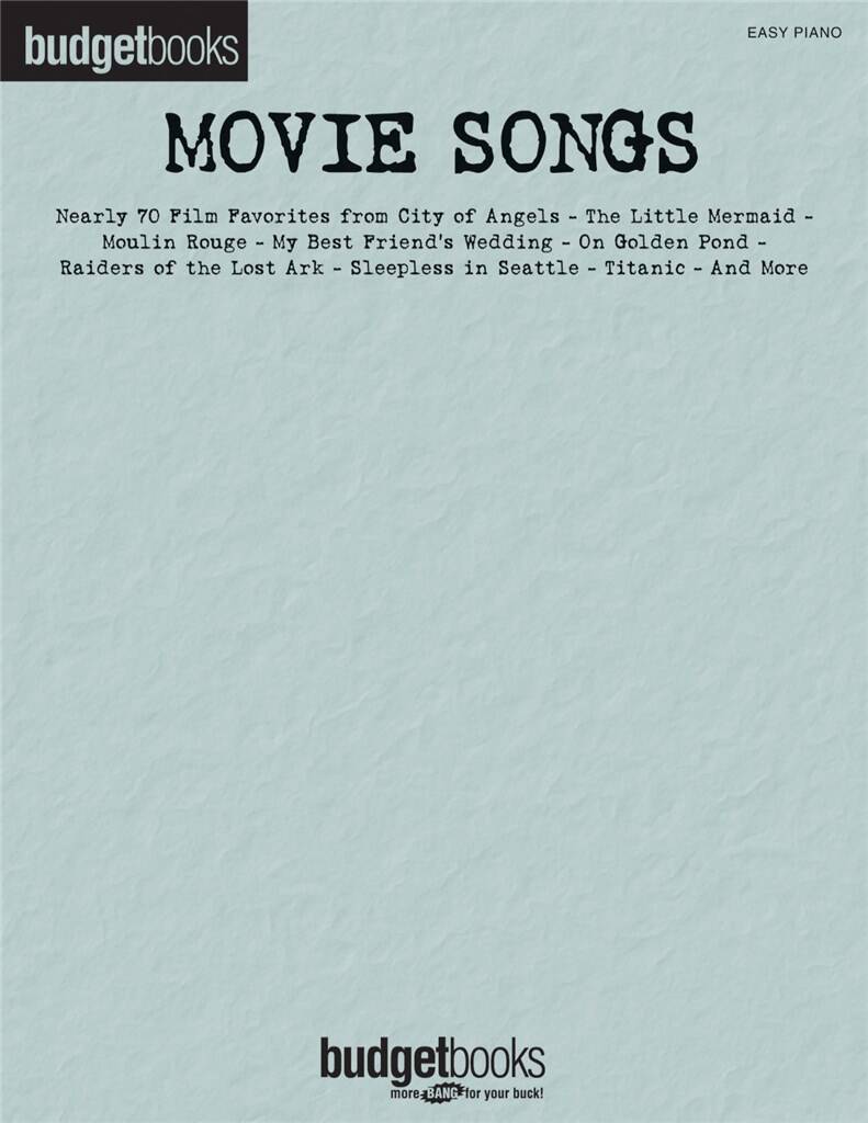 Movie Songs: Easy Piano