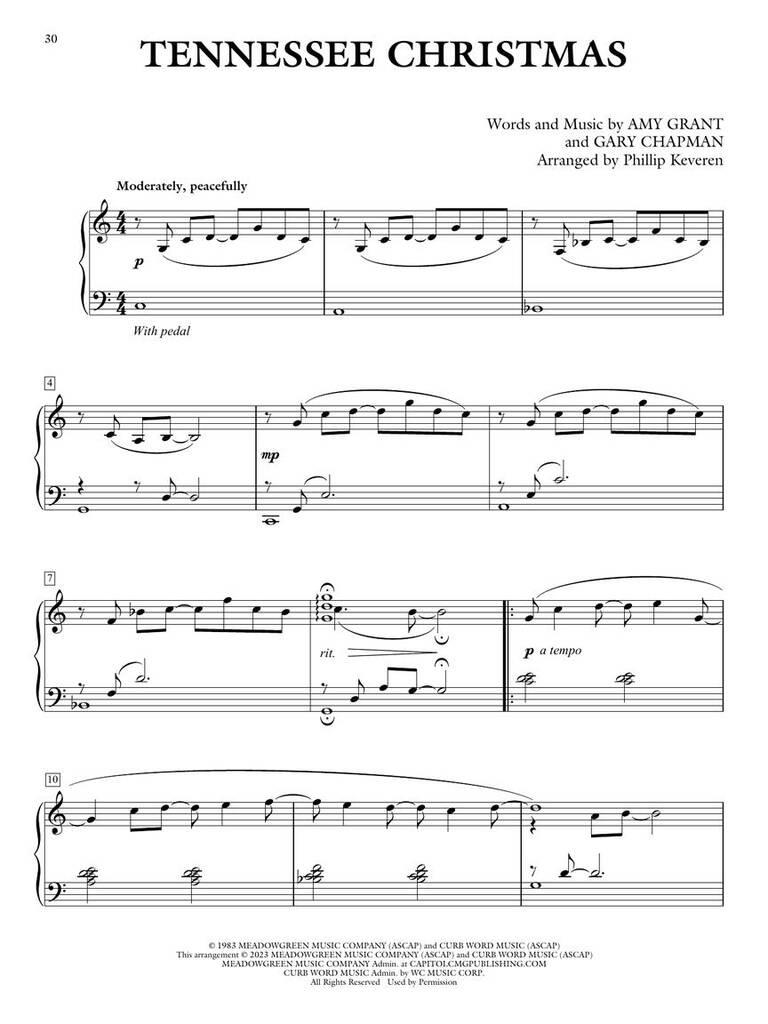 Christmas Standards: (Arr. Phillip Keveren): Klavier Solo
