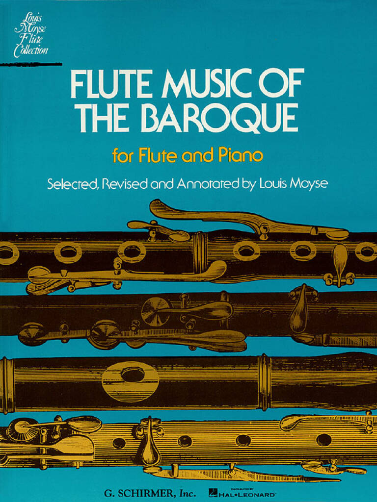 Flute Music of the Baroque Era: (Arr. Louis Moyse): Flöte mit Begleitung